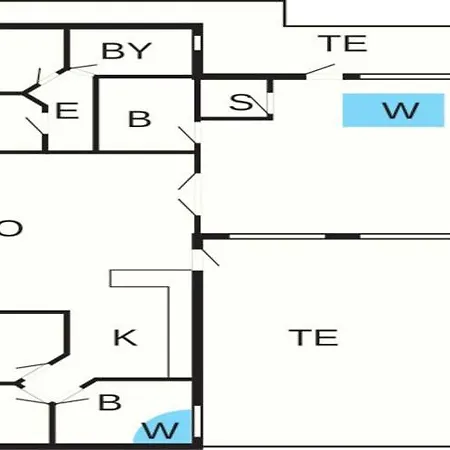 8 Person In Lokken-by Traum Сasa de vacaciones Nørre Lyngby