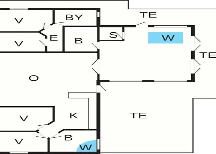 8 Person In Lokken-by Traum Tatil Evi Nørre Lyngby